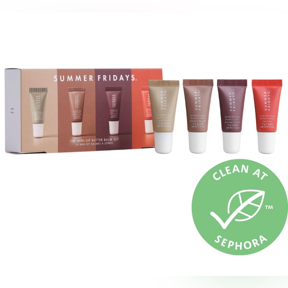 Summer Fridays The Mini Lip Butter Balm Set